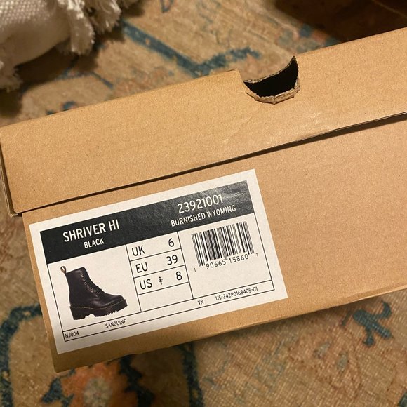 Doc Martin Shriver Hi Fashion Boot - Black - Picture 6 of 6